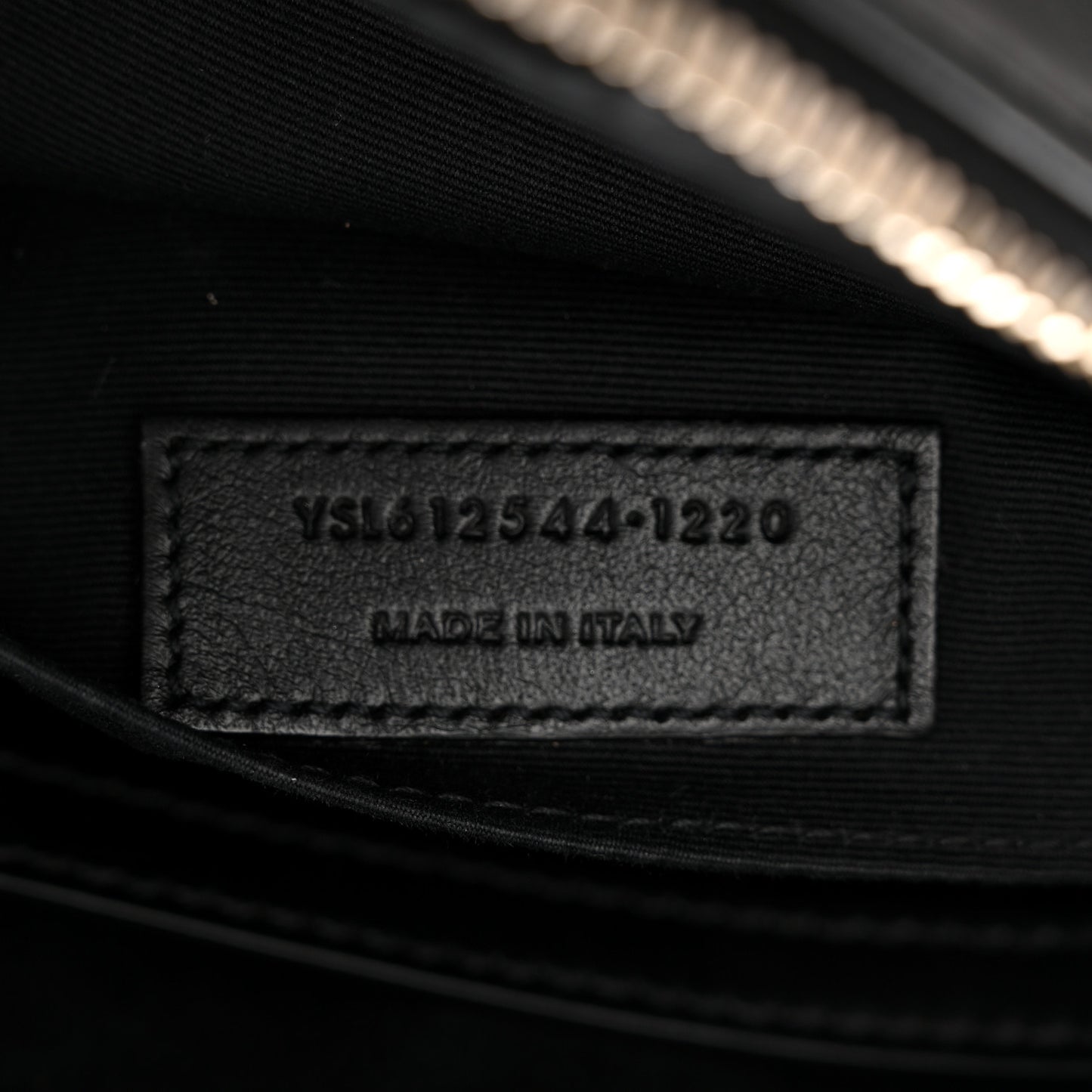 Calfskin Matelasse Monogram Lou Camera Bag Black