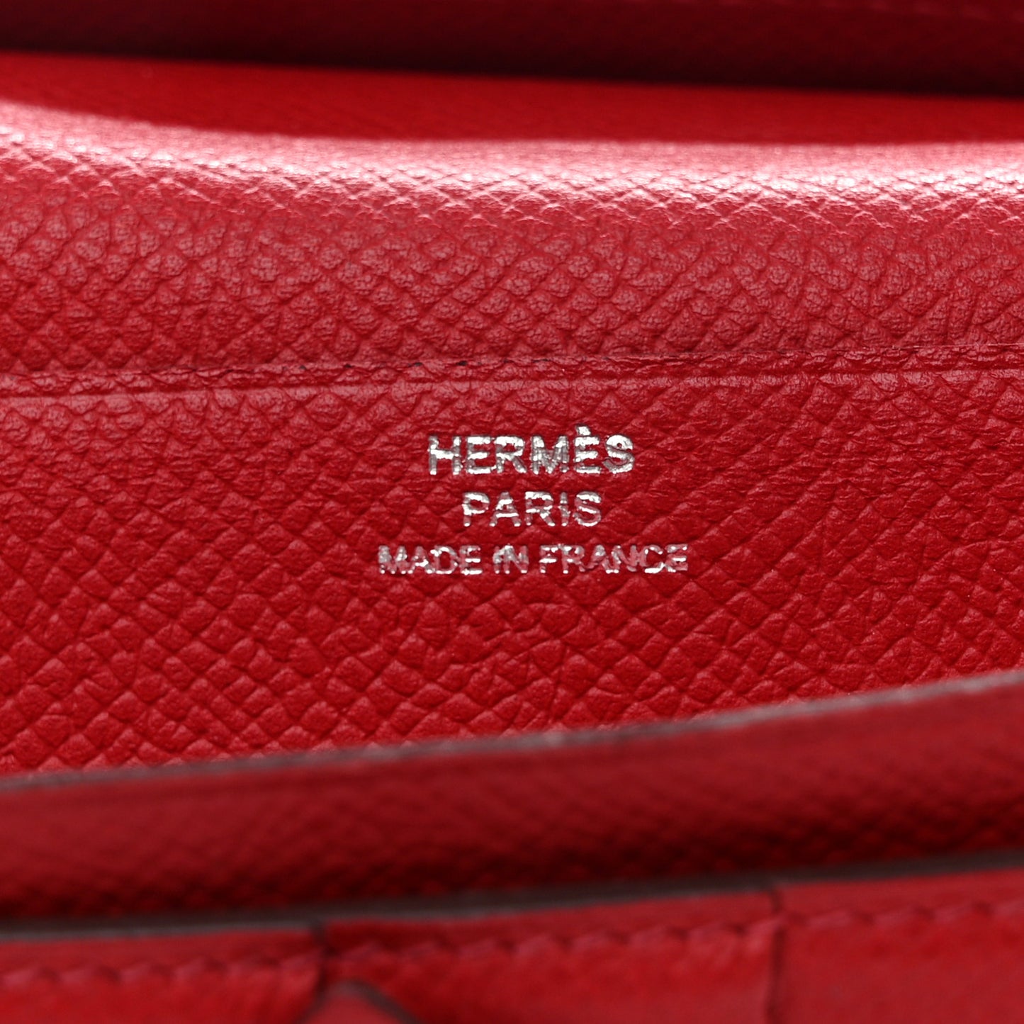 Epsom Bearn Gusset Wallet Rouge Casaque