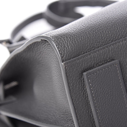 Saint Laurent Grained Calfskin Small Supple Sac De Jour Grey 9 of 15