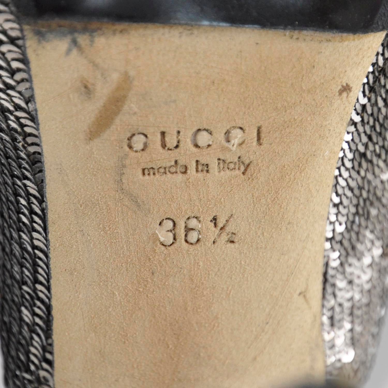 Gucci Sequin Heels 36 6 of 7