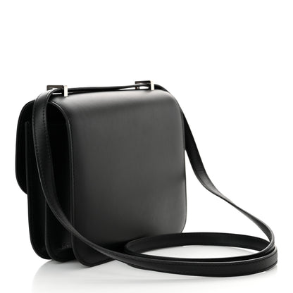 Hermes Veau Monsieur Lizard Constance 18 Black Ombre 3 of 12