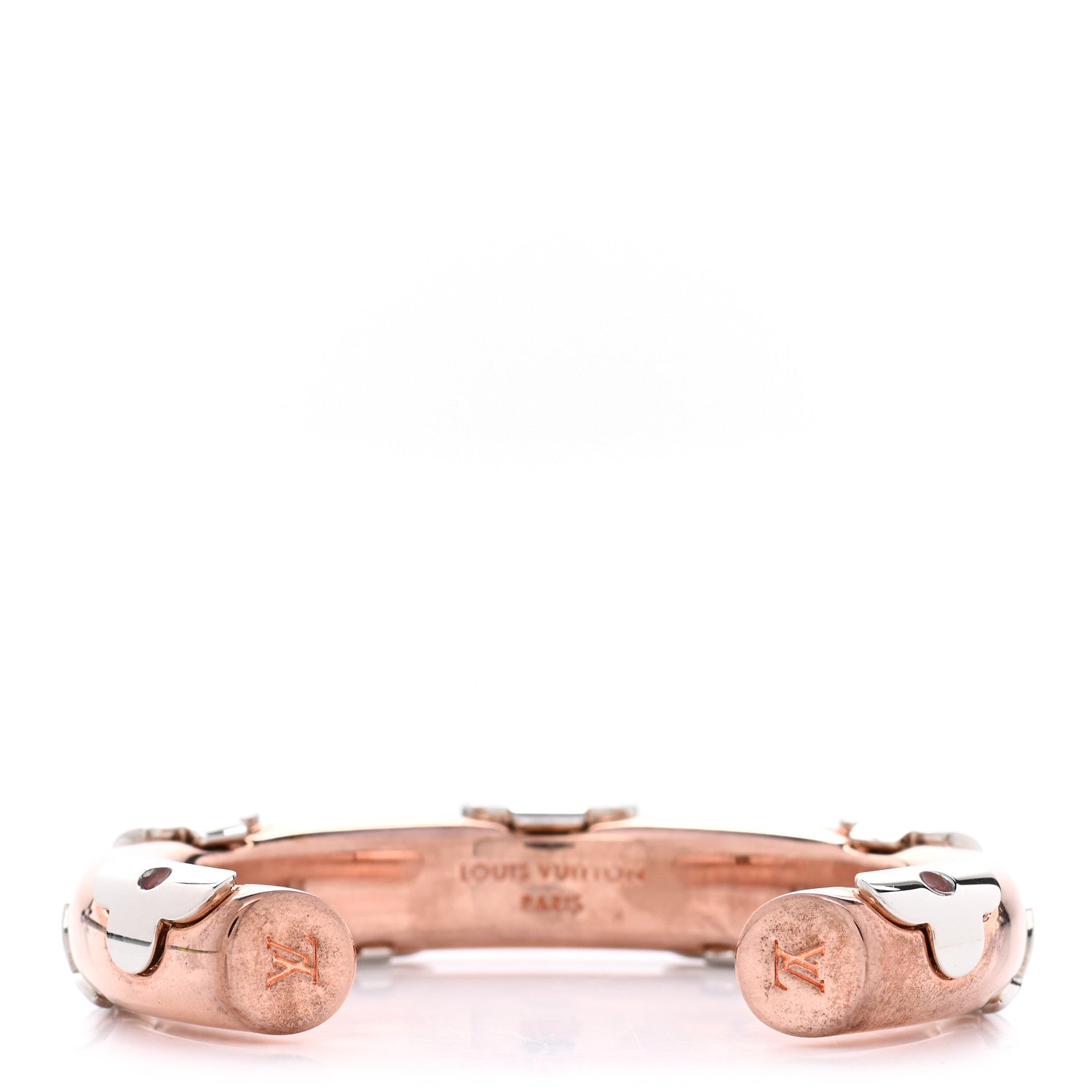 Louis Vuitton Metal Daily Monogram Bracelet S Rose Gold 3 of 5