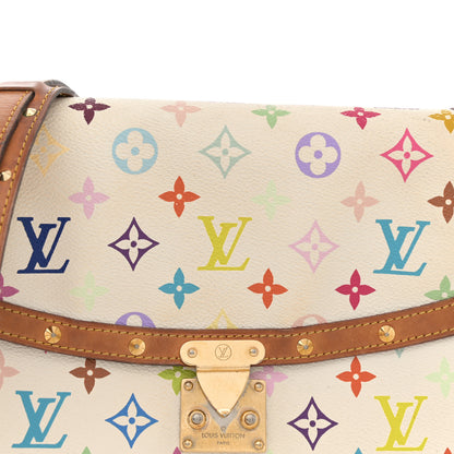 Louis Vuitton Monogram Multicolor Sologne White 7 of 18