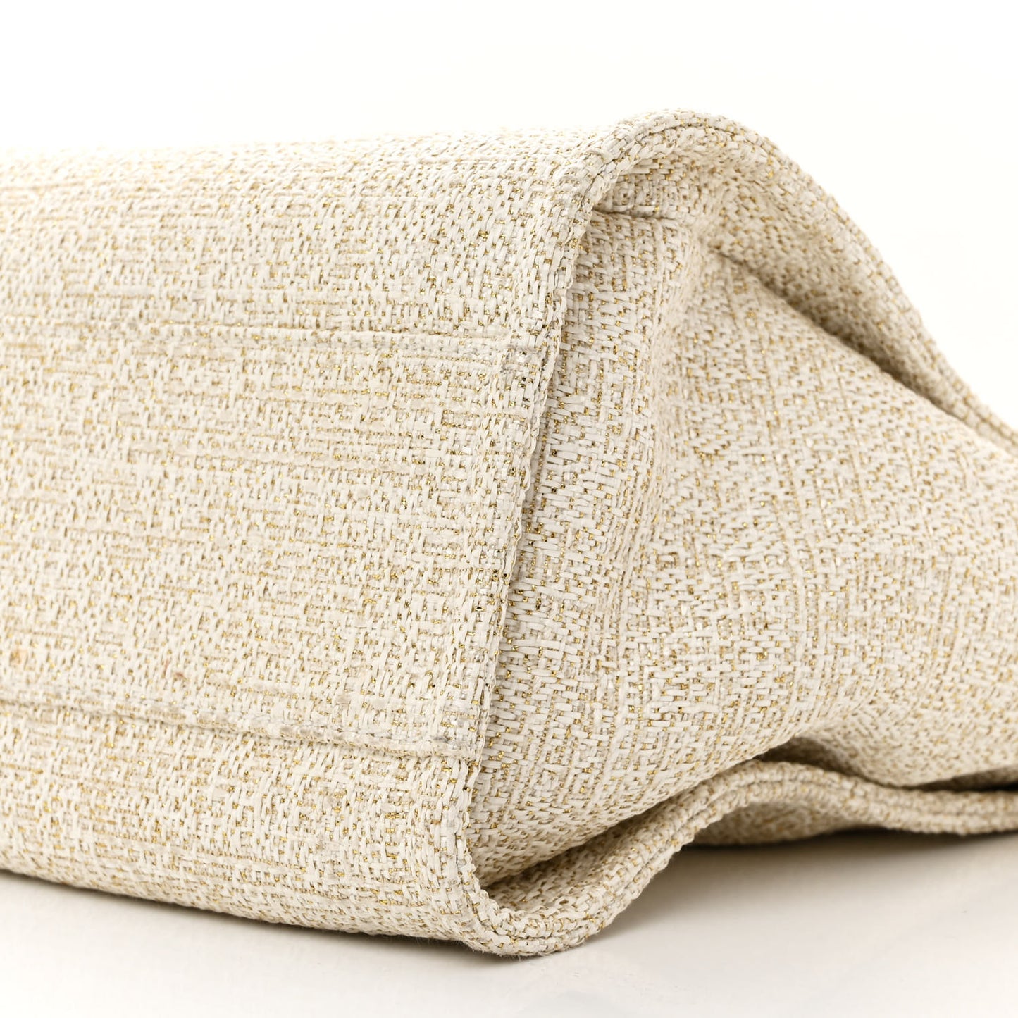 Woven Straw Raffia Small Deauville Tote Light Beige