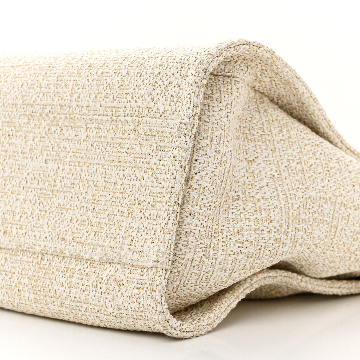 Chanel Woven Straw Raffia Small Deauville Tote Light Beige 10 of 11
