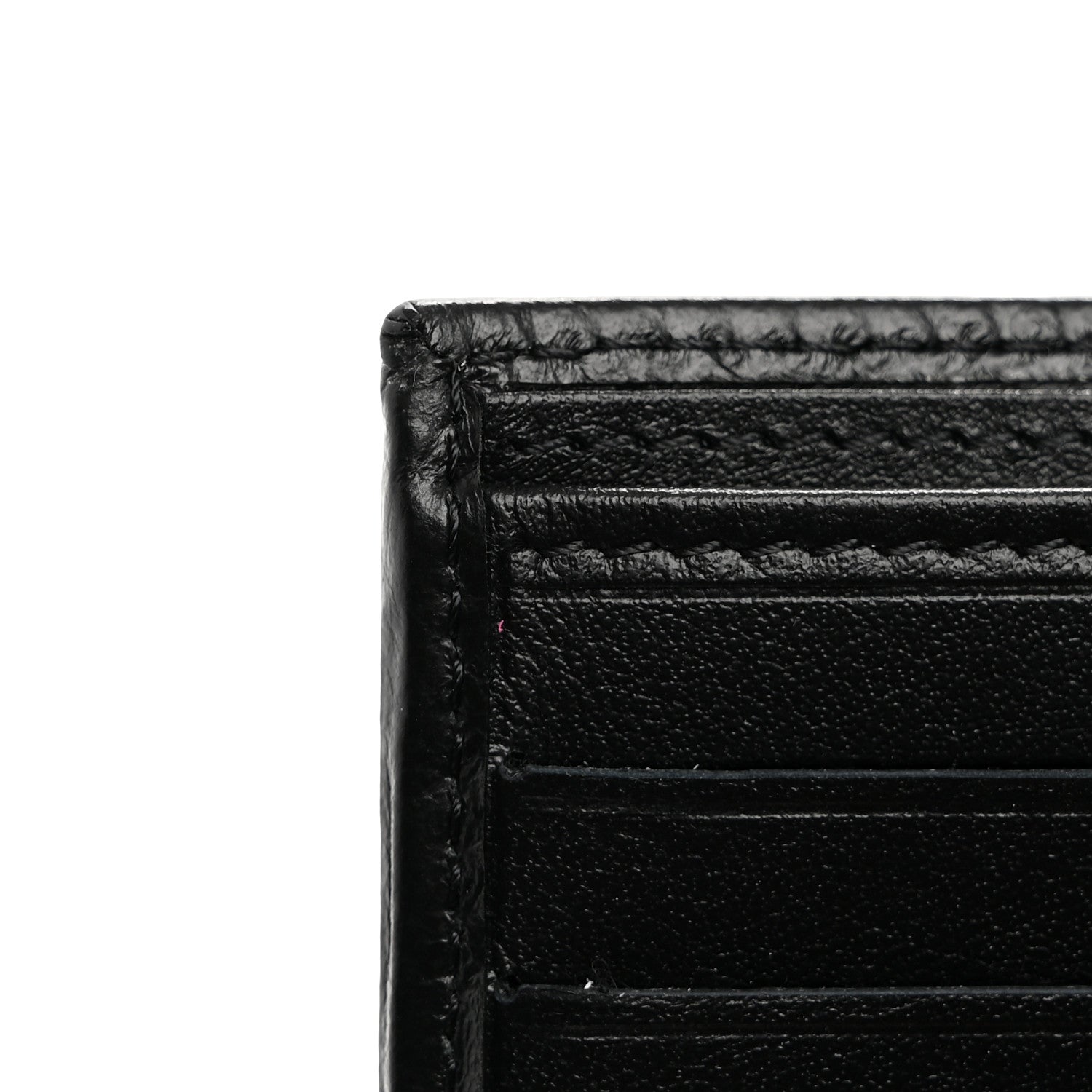 Chanel Calfskin Quilted Mens Small Pour Monsieur Wallet Black 9 of 11