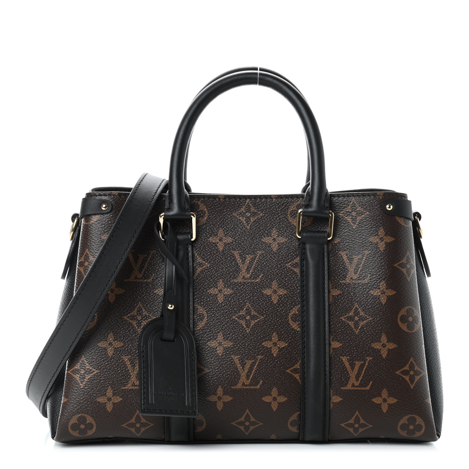 Louis Vuitton Monogram Soufflot BB Black 1 of 9