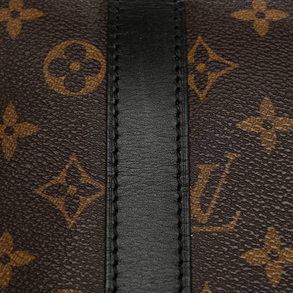 Louis Vuitton Monogram Macassar Keepall Bandouliere 45 10 of 11