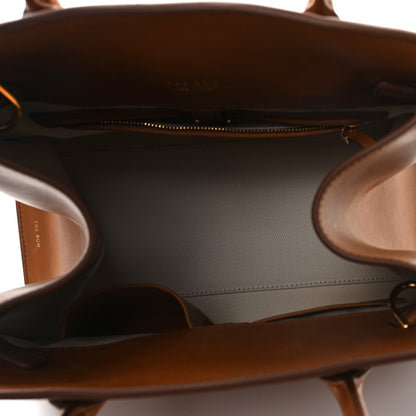 The Row Polished Saddle Calfskin Soft Margaux 12 Cuir 5 of 11