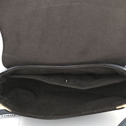 Fendi Cuoio Romano Selleria Seville Canvas Round Saddle Bag Nube Grezzo 6 of 9