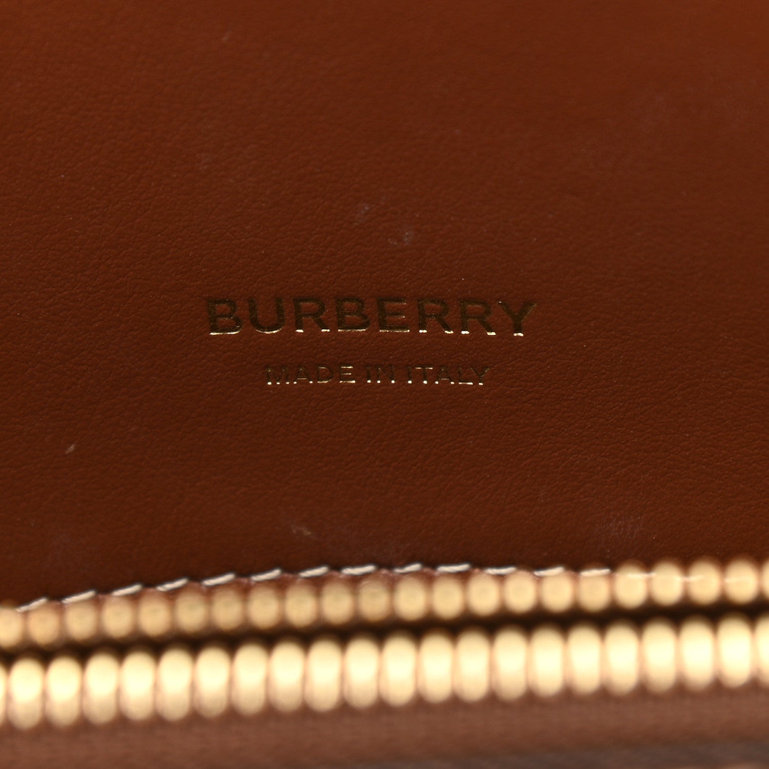Burberry Calfskin Vintage Check Mini Two Handle Title Bag Black 5 of 10