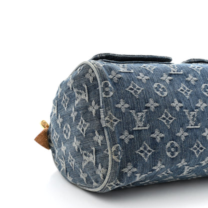 Louis Vuitton Monogram Denim Neo Speedy Blue 10 of 14