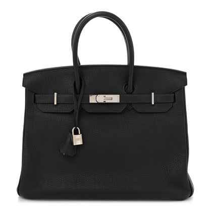 Hermes Togo BIRKIN 35  Bleu Indigo 1 of 10