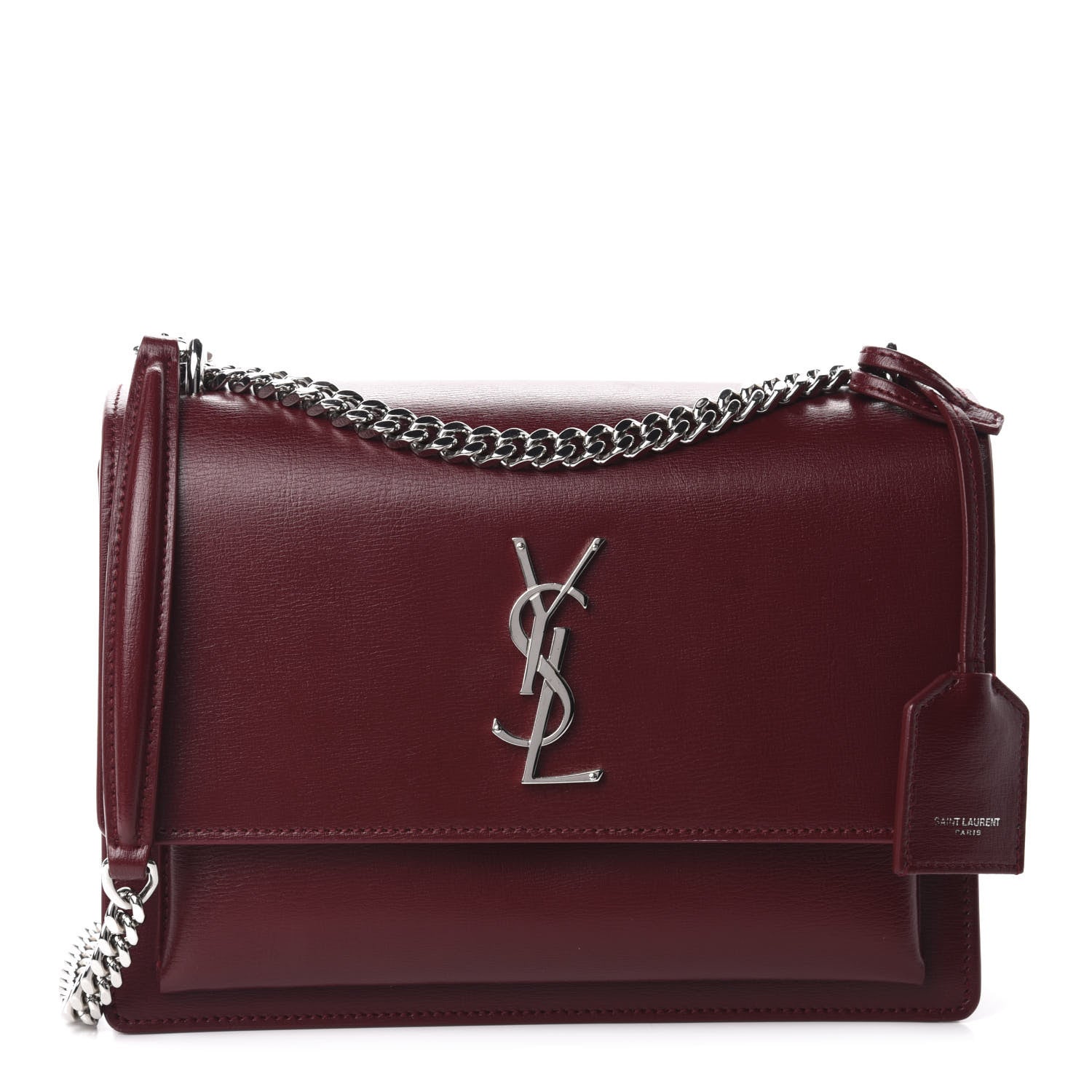 Saint Laurent Calfskin Medium Monogram Sunset Pallisandre 1 of 11