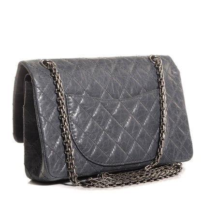 Chanel Aged Calfskin Quilted 2.55 Reissue 225 Grey 3 of 9