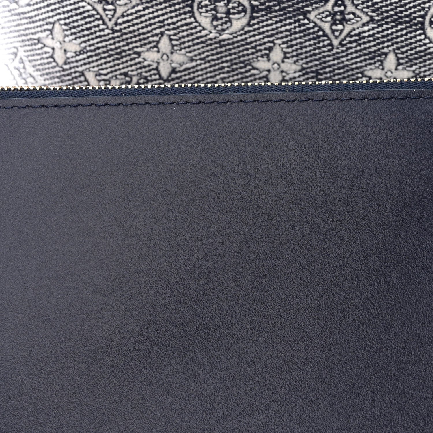 Louis Vuitton Monoglam Neverfull MM Blue 11 of 13