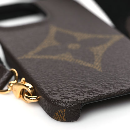 Louis Vuitton Monogram Bumper On Strap iPhone 13 Pro Black 4 of 7