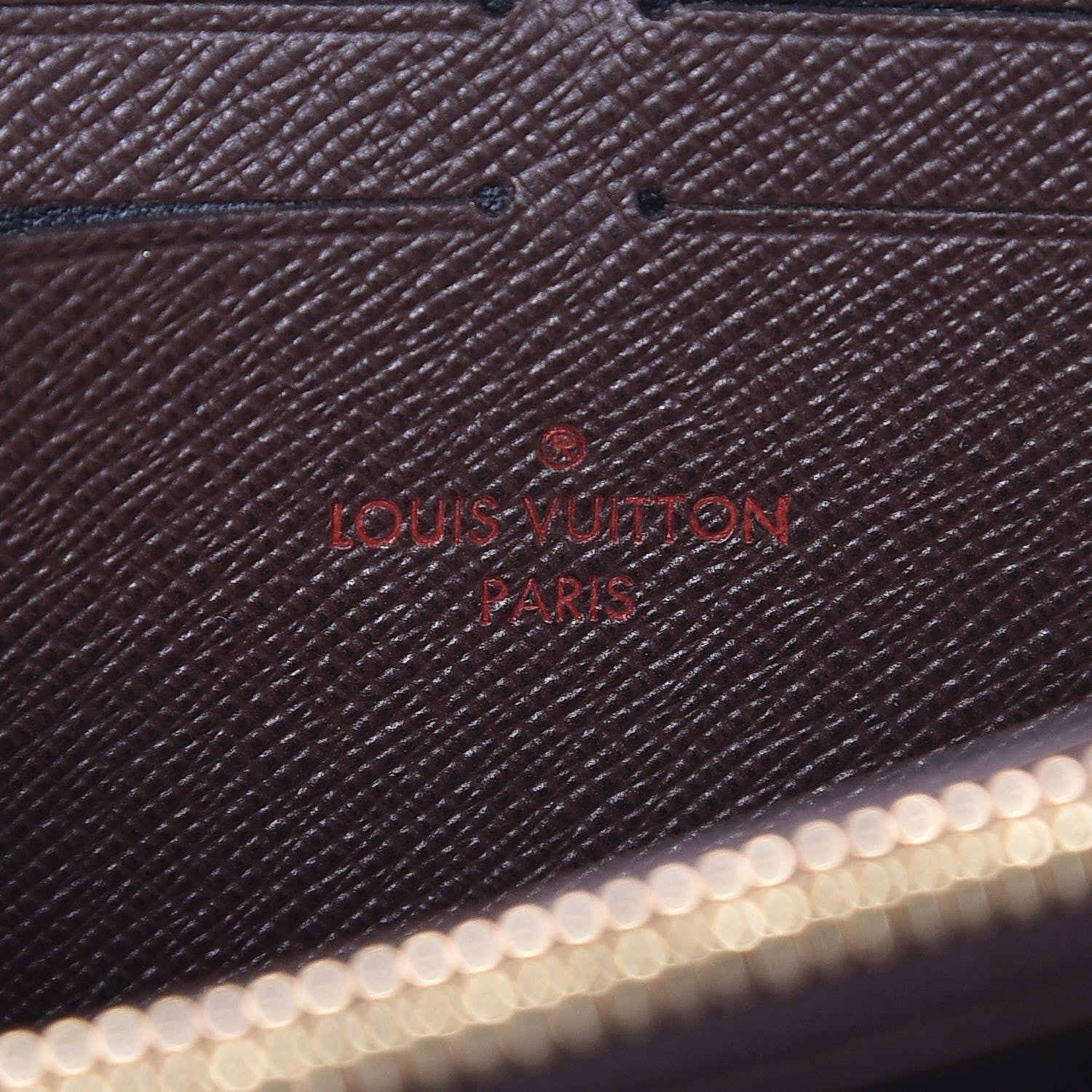 Louis Vuitton Damier Ebene Zippy Wallet 6 of 7