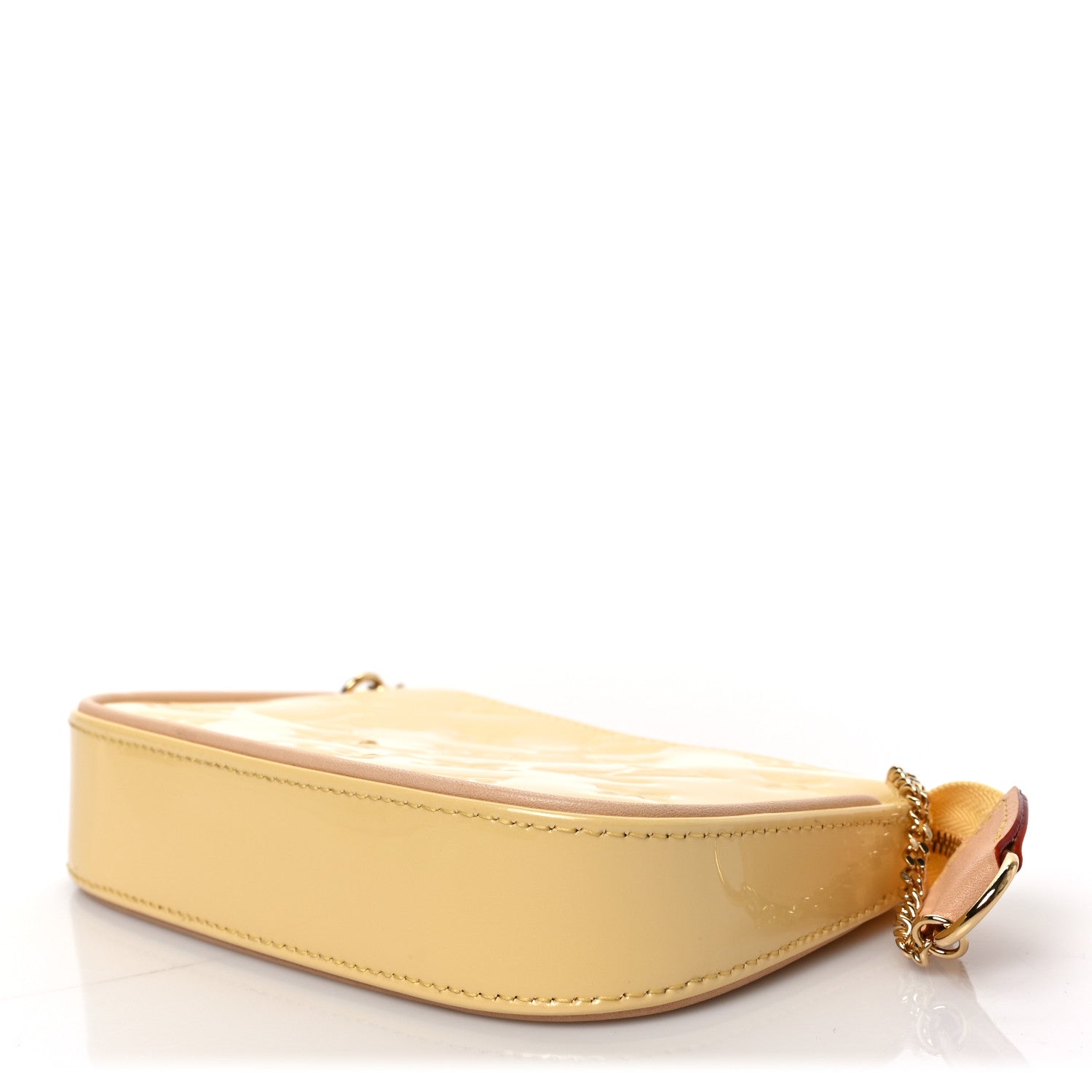 Louis Vuitton Metallic Vernis Valentine Mini Pochette Accessories Banana Fizz 8 of 8