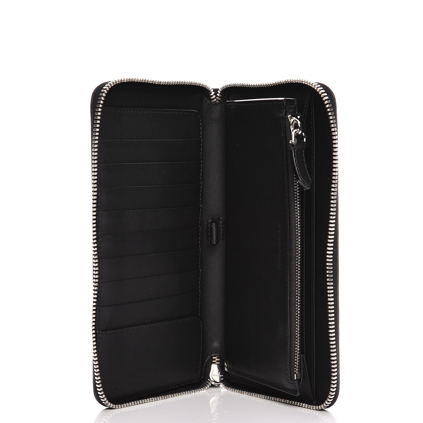 Patent Renfrew Zip Around Wallet Plum