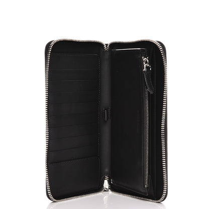 Burberry Patent Renfrew Zip Around Wallet Plum 5 of 9