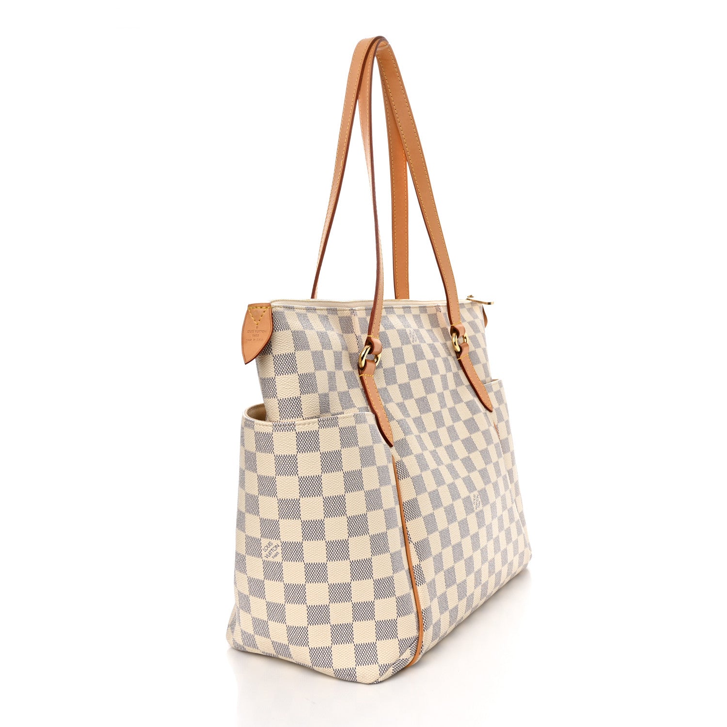 Louis Vuitton Damier Azur Totally MM 3 of 16