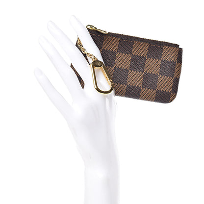 Louis Vuitton Damier Ebene Key Pouch 2 of 7