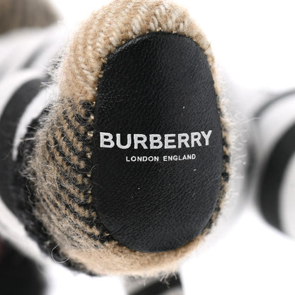 Burberry Cashmere Thomas Zebra Costume Teddy Bear Keychain Charm Black White 4 of 4