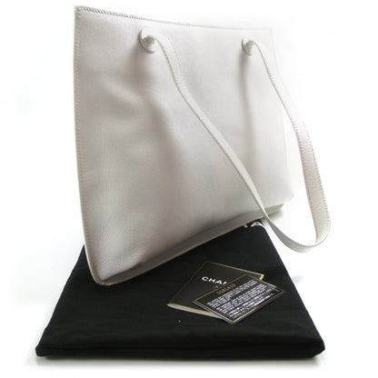 Chanel Caviar Tote White 3 of 12