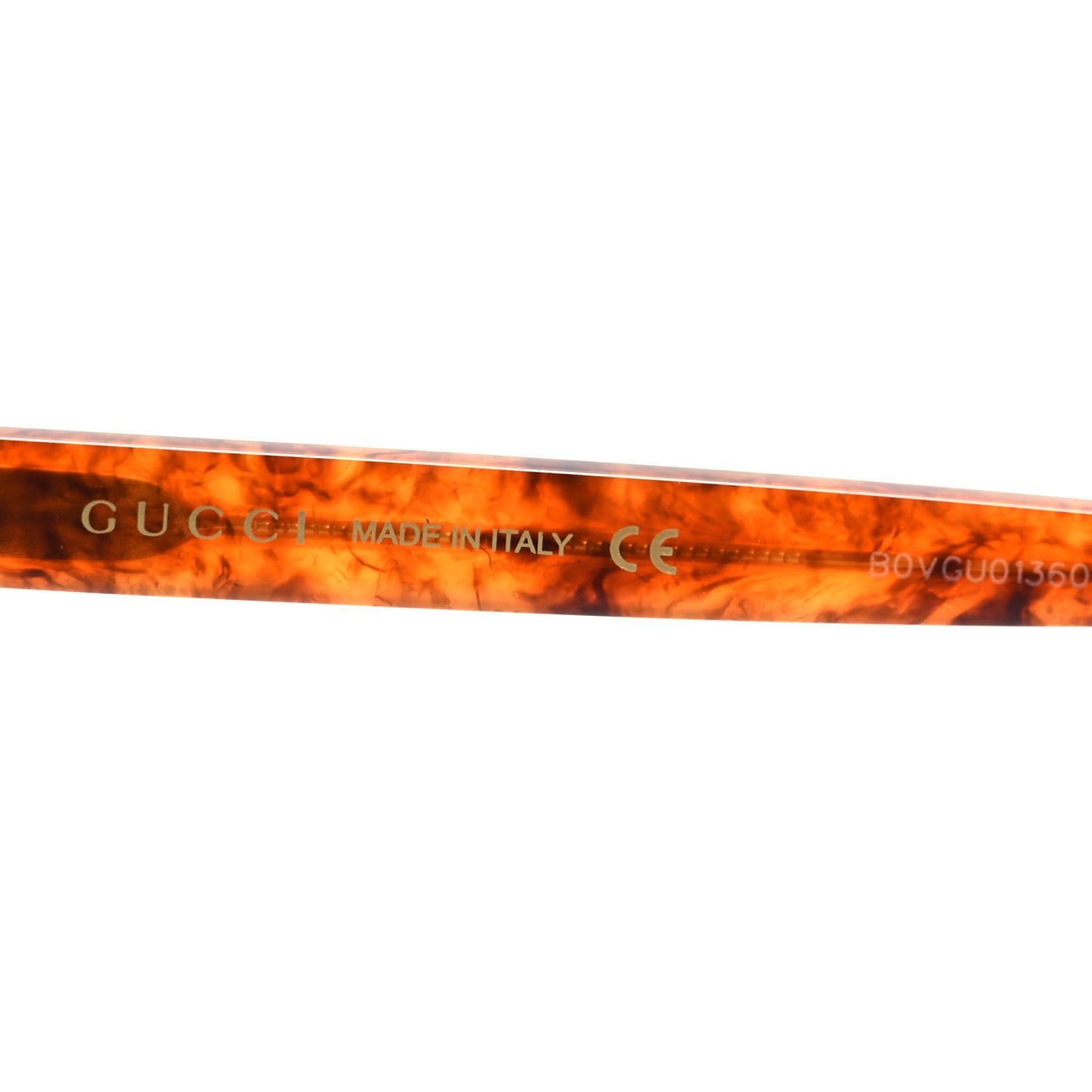 Squared Frame GG0625S Glasses in Havana Brown