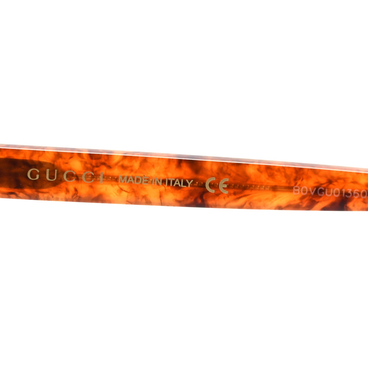 Gucci Squared Frame GG0625S Glasses in Havana Brown 5 of 7