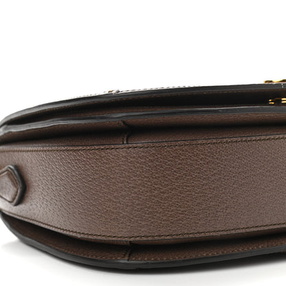 Gucci GG Supreme Monogram Web Small Ophidia Flap Messenger Bag Brown 9 of 17