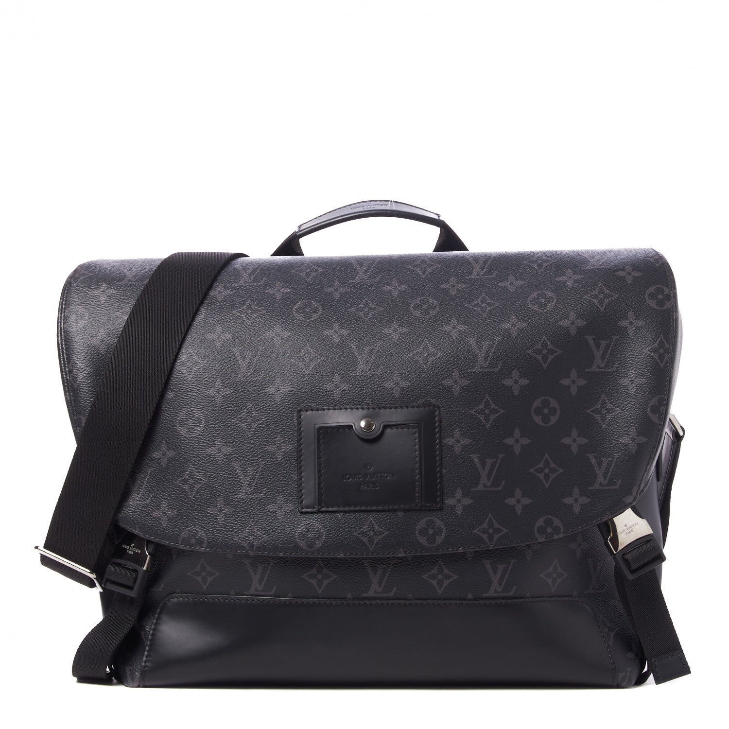 Louis Vuitton Monogram Eclipse Voyager Messenger MM 1 of 8
