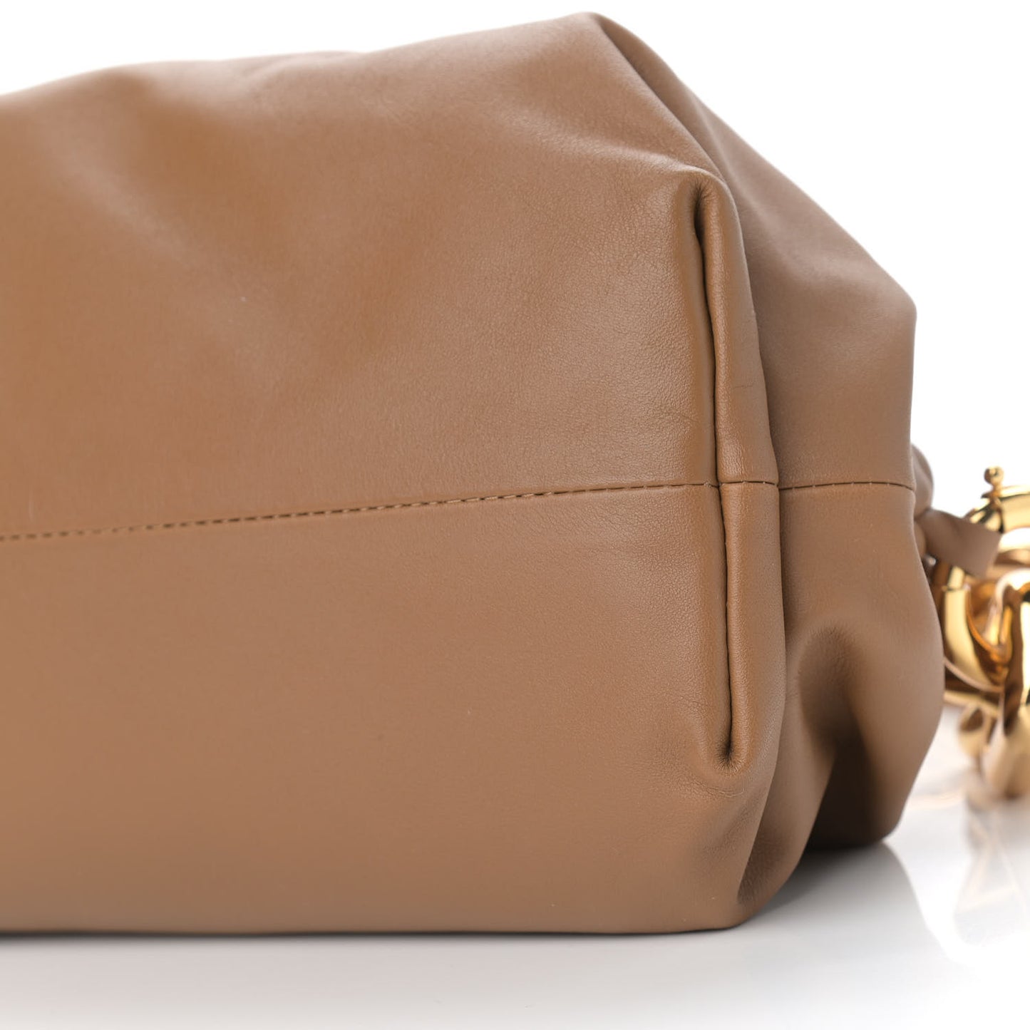 Calfskin The Pouch Chain Teak