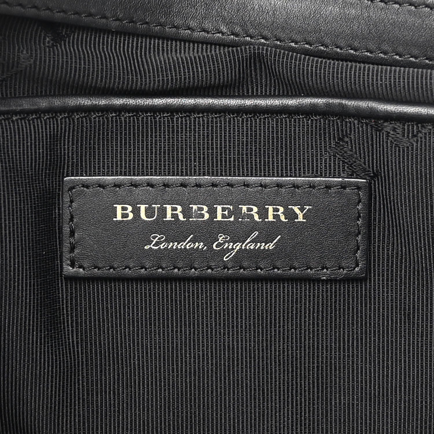 Burberry Nylon Large Rucksack Backpack Black 6 of 12