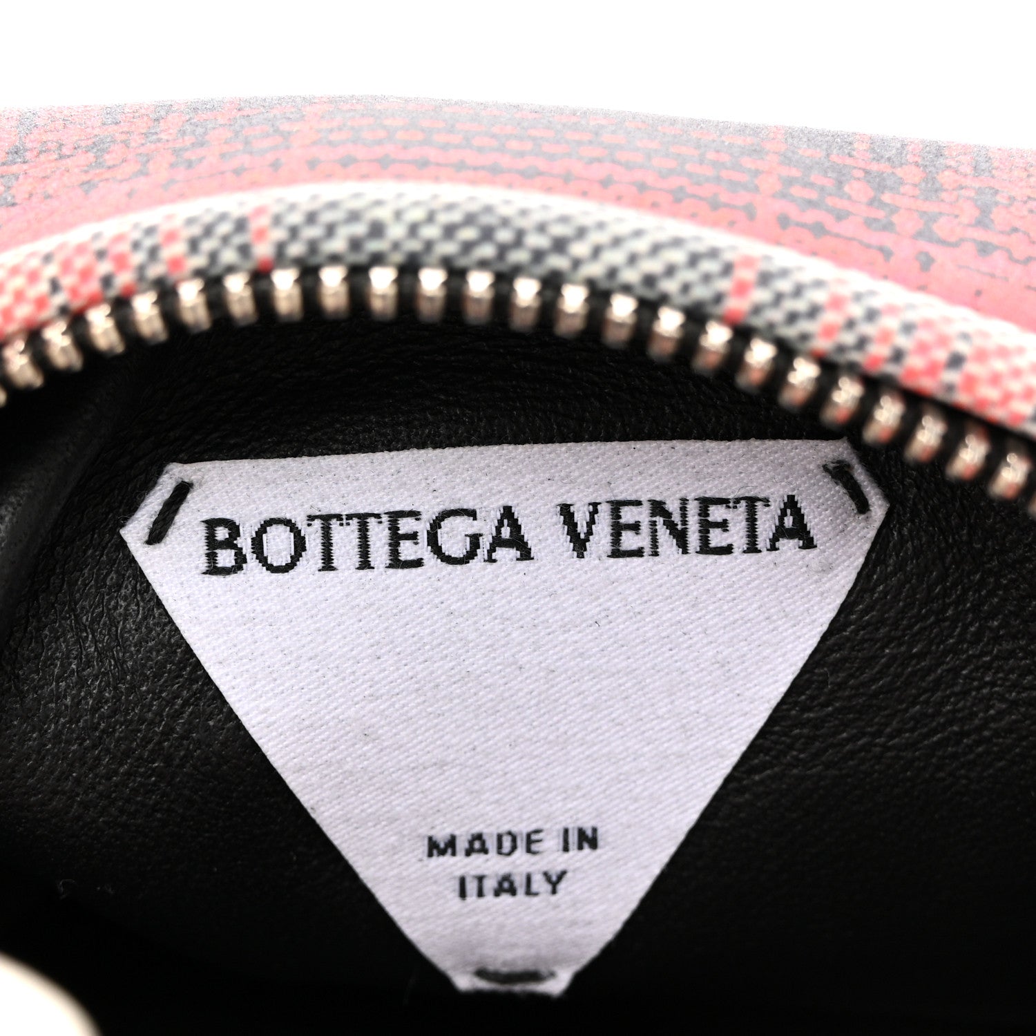 Bottega Veneta Nappa Tartan Shirt Effect Mini Jodie Grey Red 6 of 10