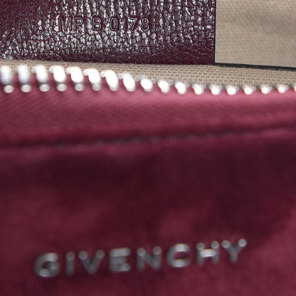 Givenchy Calfskin Suede Small Fringe Antigona Burgundy 7 of 7