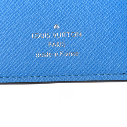 Louis Vuitton Taigarama Pocket Organizer NM Blue Lagoon 5 of 7