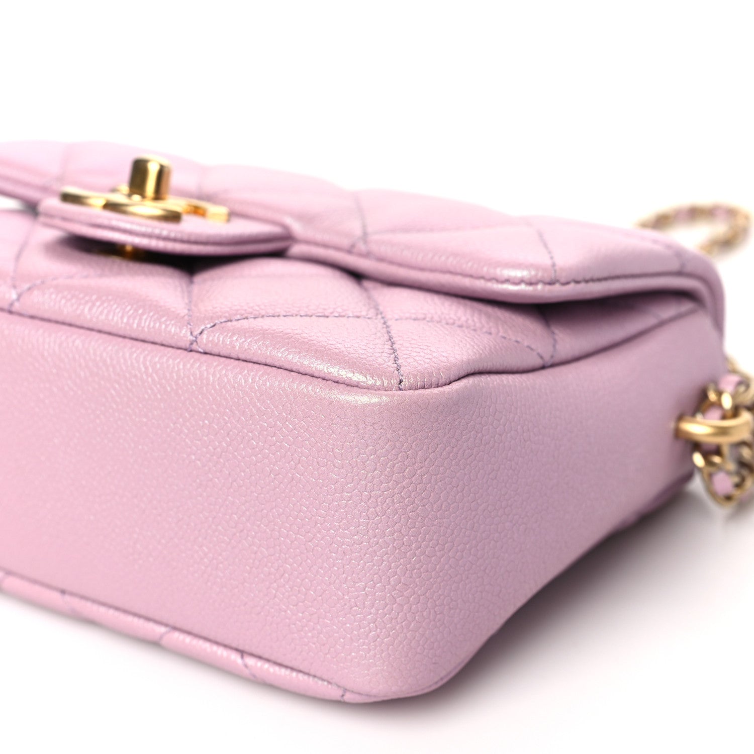 Chanel Iridescent Caviar Quilted Mini My Perfect Flap Pink 10 of 11