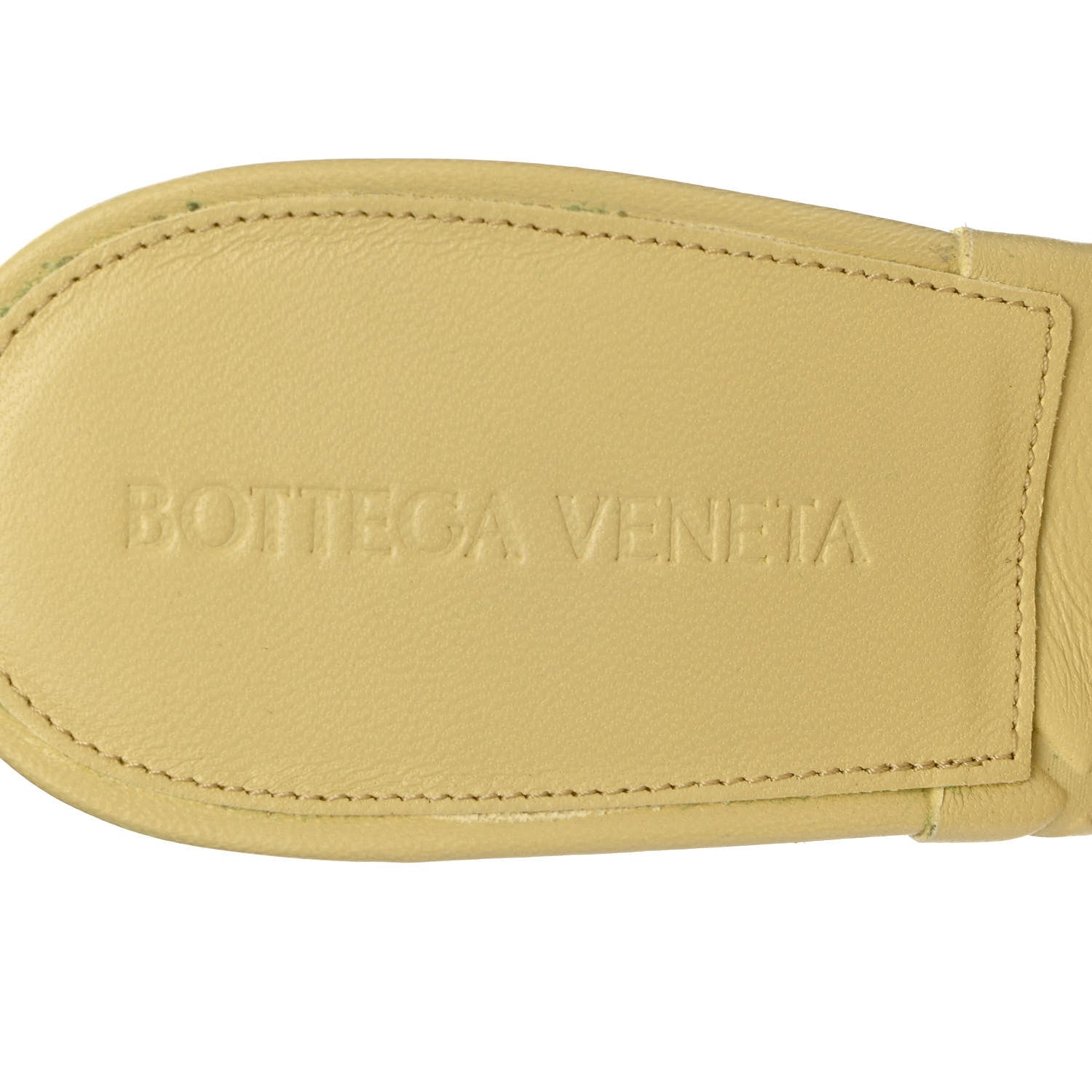Bottega Veneta Nappa Quilted Rubber Lido Mule Sandals 38.5 Moon Beam 6 of 10