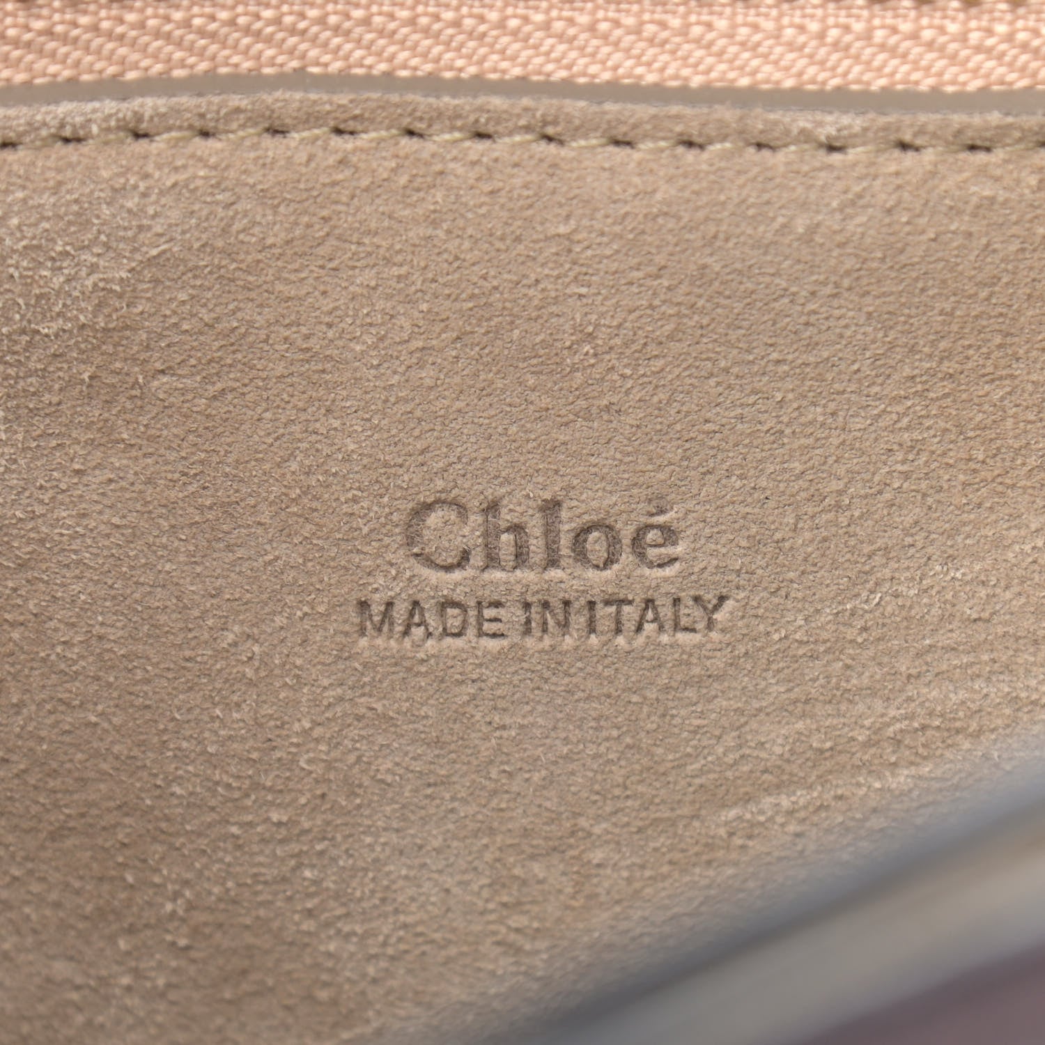 Chloe Calfskin Suede Medium Faye Shoulder Bag Intense Violine 6 of 9