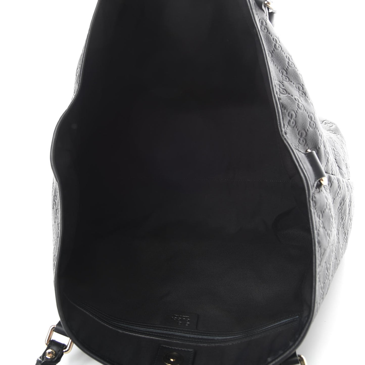 Guccissima Large Joy Tote Black