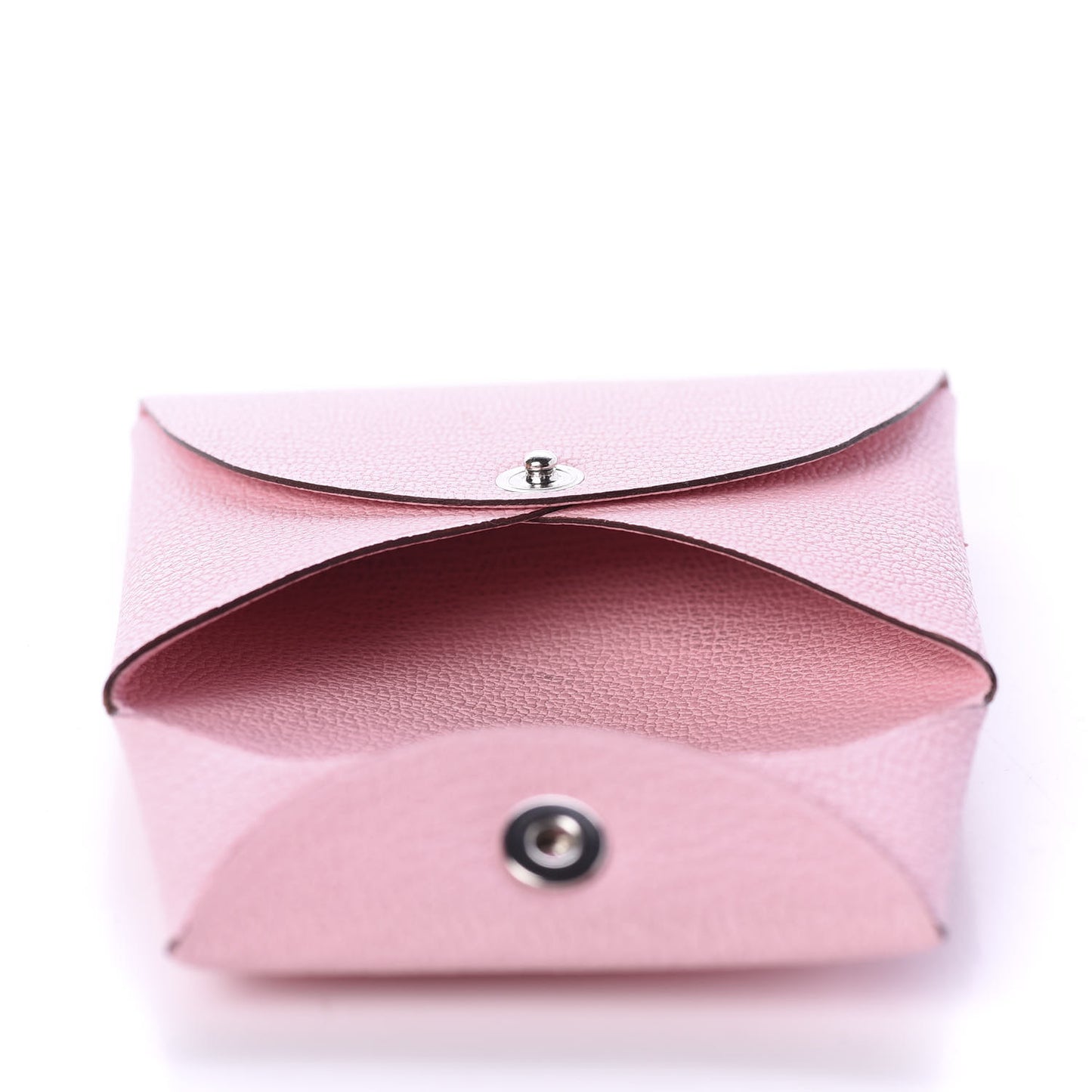 Chevre Mysore Bastia Coin Purse Mauve Sylvestre