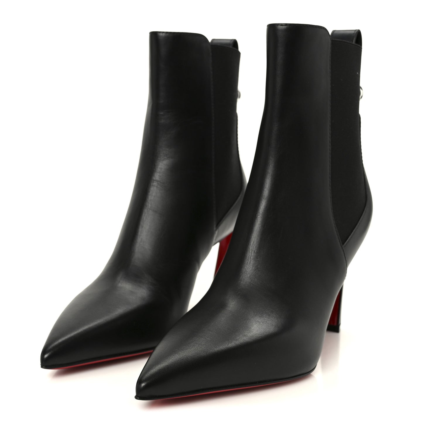 Calfskin Condora Booty 85 Ankle Boots 38 Black