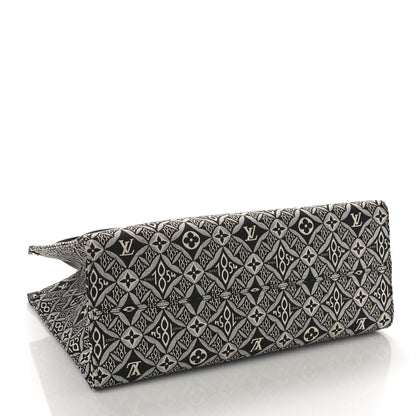Louis Vuitton Jacquard Since 1854 Onthego GM Grey 4 of 8