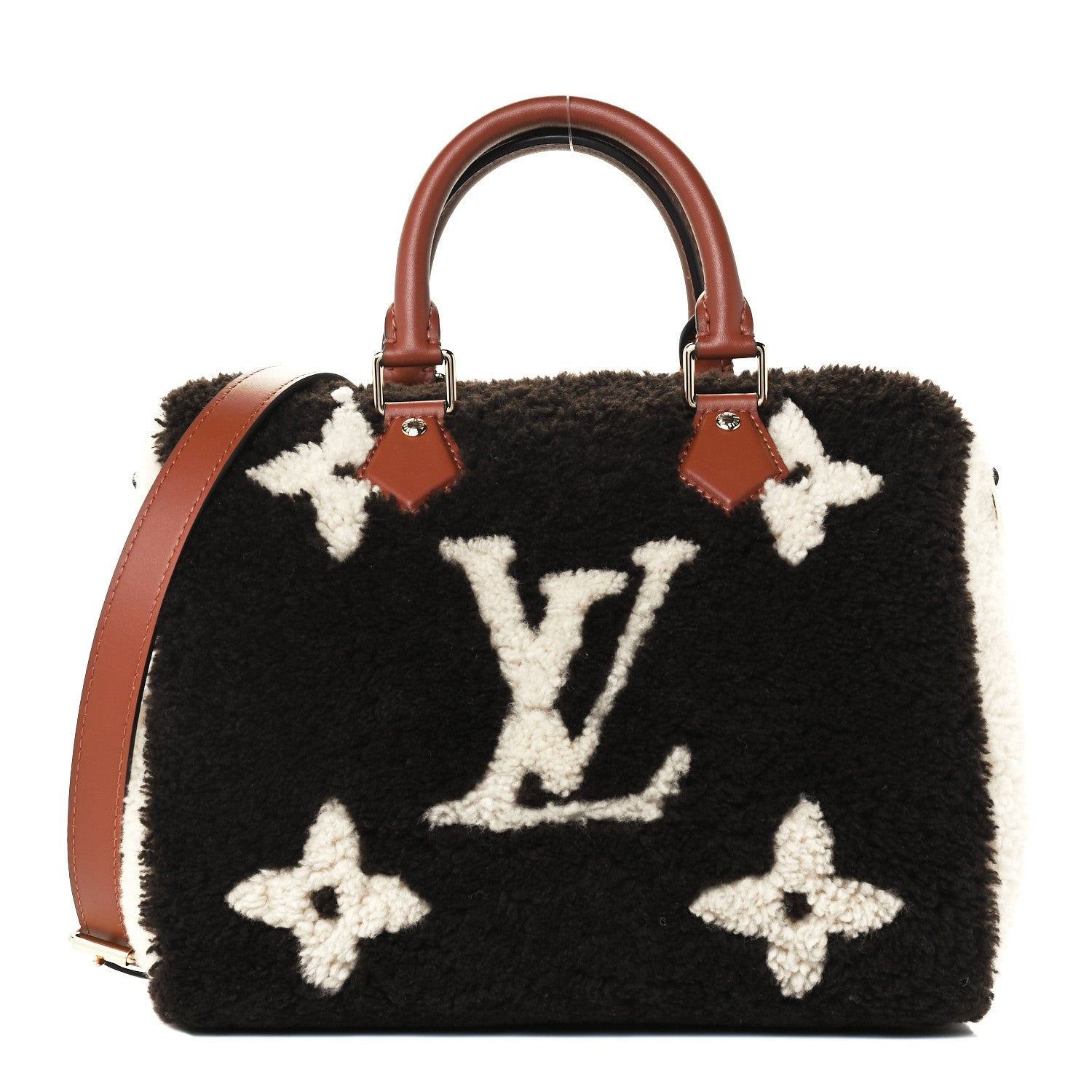 Louis Vuitton Monogram Teddy Speedy Bandouliere 25 1 of 11