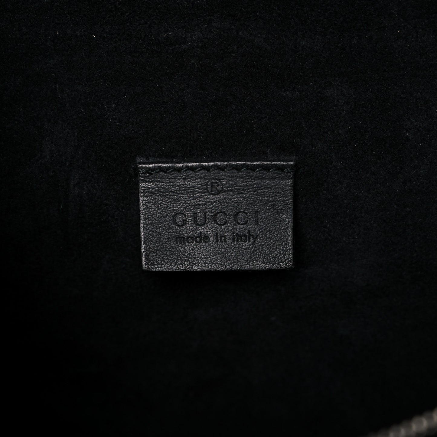 GG Supreme Monogram Crystal Small Dionysus Shoulder Bag Black