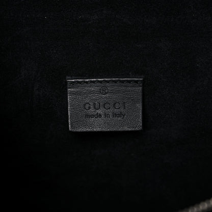 Gucci GG Supreme Monogram Crystal Small Dionysus Shoulder Bag Black 6 of 18