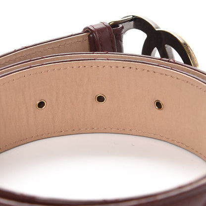 Chanel Lambskin Quilted CC Belt 90 36 Bordeaux 4 of 12