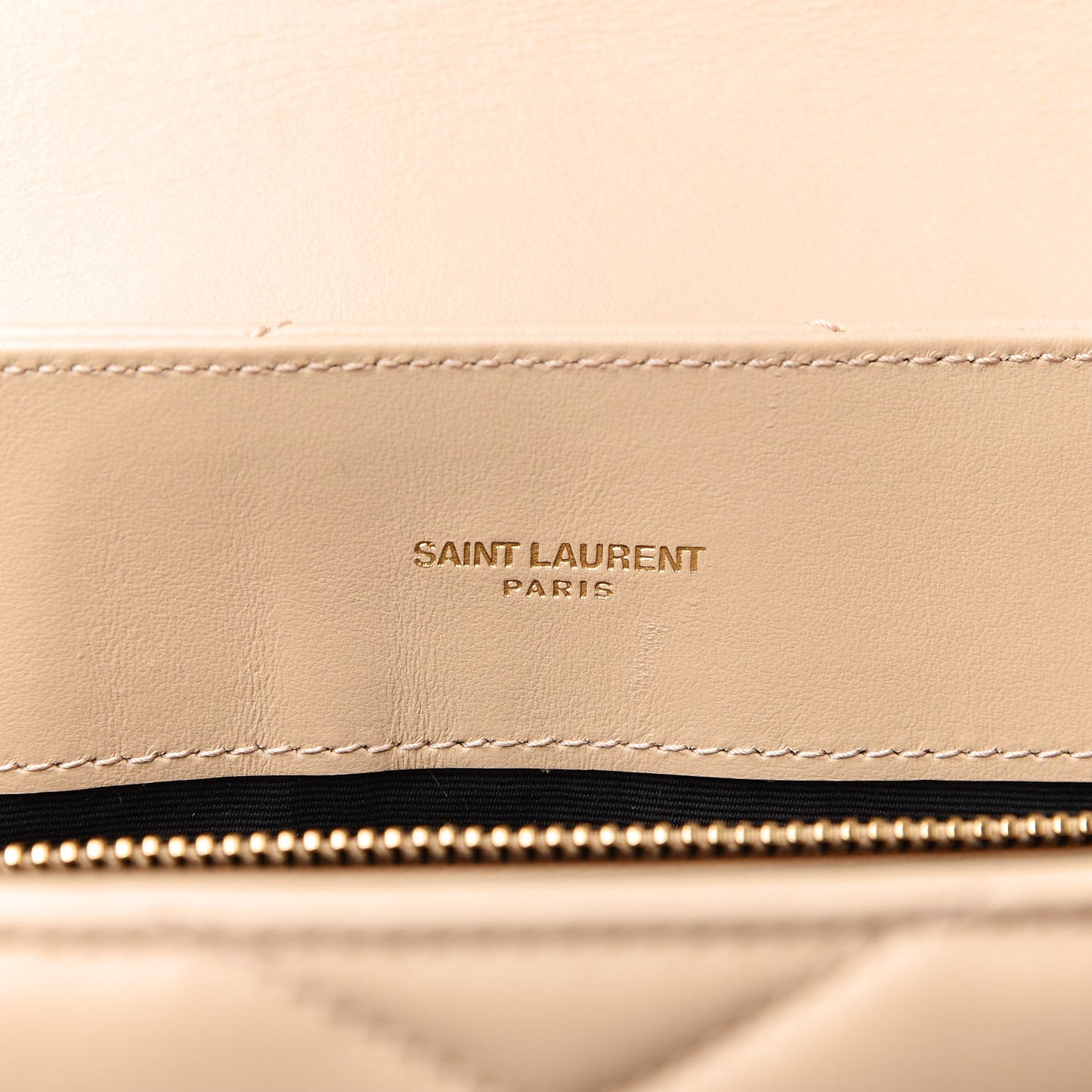 Calfskin Y Quilted Monogram Medium Loulou Chain Satchel Nude Powder